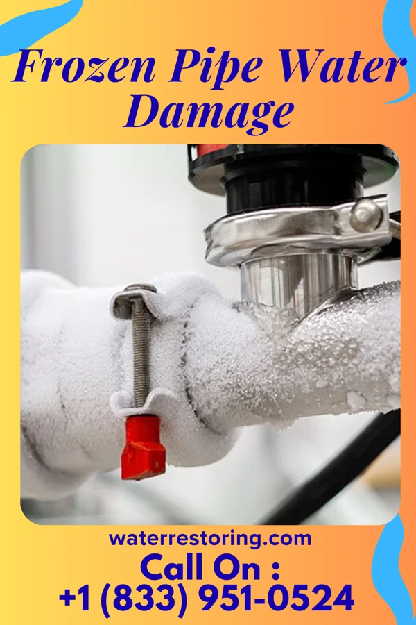 Frozen Pipe Water Damage in Prospect, PA